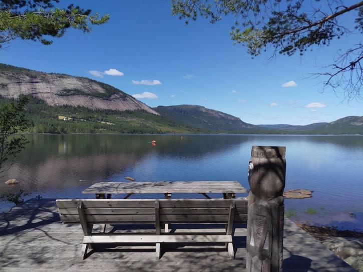 Fossumsanden Camping Og Hytter Fyresdal Exterior foto