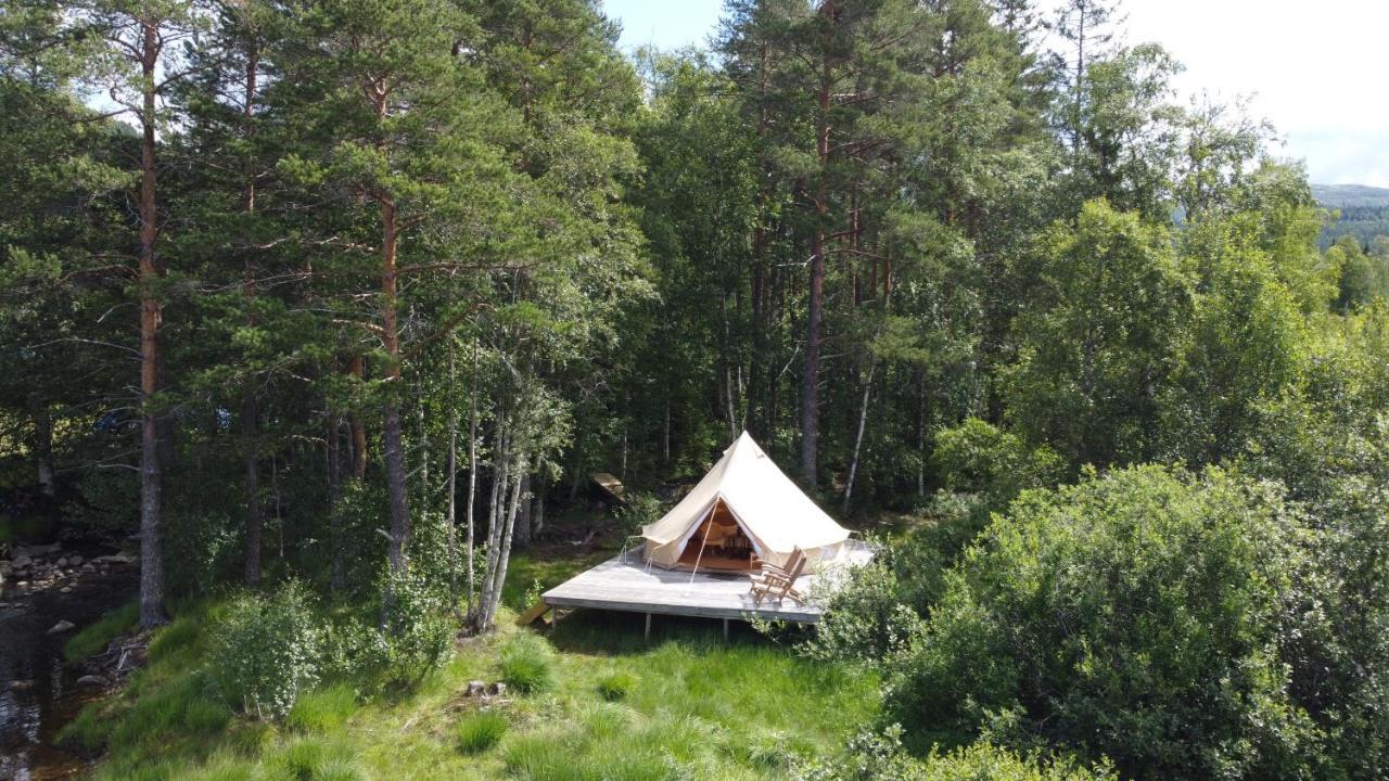 Fossumsanden Camping Og Hytter Fyresdal Exterior foto